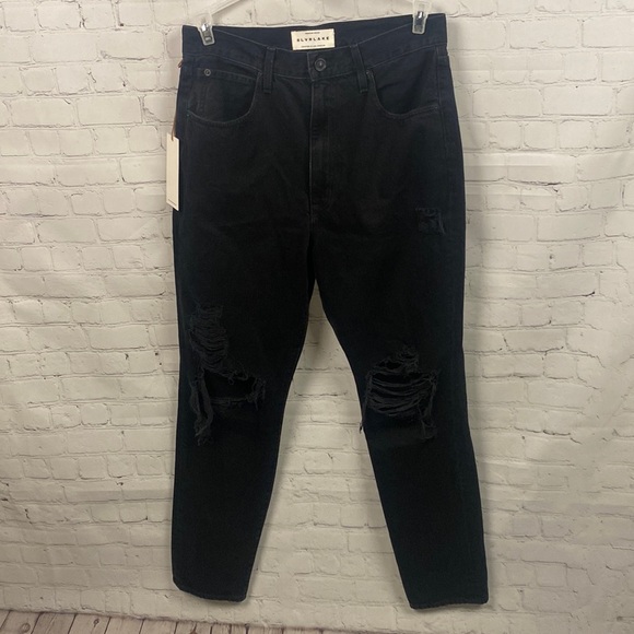 SLVRLAKE Premium Denim Destructed Jeans - Picture 1 of 9